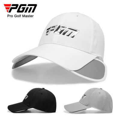 PGM golf hat mens new full face sun retractable brim breathable baseball cap golf