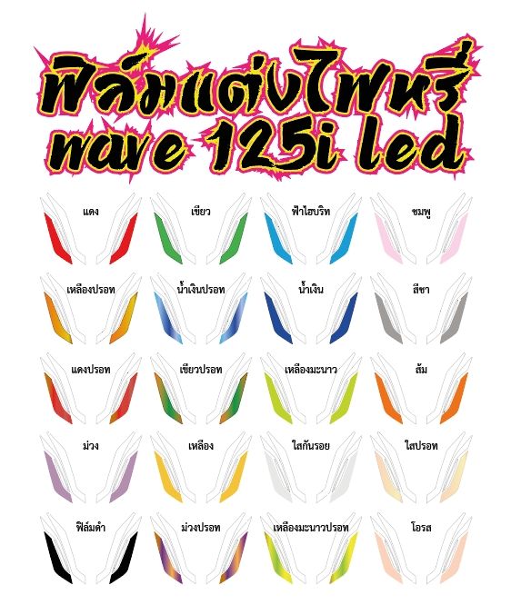 wave-125i-led-ฟิล์มแต่งไฟหรี่-wave-125i-led-ฟิล์มกันรอยเกรดพรีเมี่ยม-แบบเข้ารูป-ติดตั้งง่าย-รับตัวแทนทั่วปะเทศ