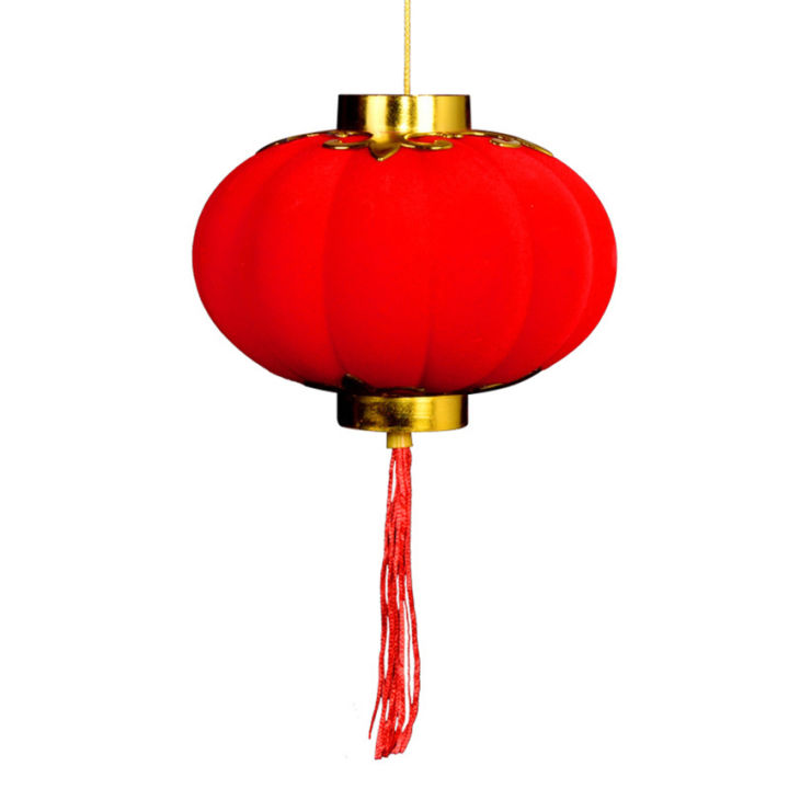 โคมไฟ-flocking-สีแดงขนาดเล็ก-โคมไฟตรุษจีน-diy-โคมไฟพลาสติกจีนตกแต่งงานแต่งงานตกแต่งปีใหม่30ชิ้น