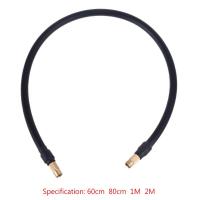 60cm/80cm/1m /2m Air Compressor Hose Double Head Quick Connect Air Pump Tire Inflation Inflator Hose Adapter 5/16 32TPI