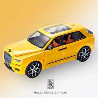 1:20ม้วน Royce Cullinan SUV รถของเล่นหุ่นอัลลอยหล่อโลหะรถของเล่นเสียงและไฟสำหรับเด็กรถ