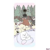 BEE7น่ารักเคส OldFly เคสสำหรับ Xiaomi Mi Mix 2 WG-TTCX ปลอกเคสซิลิโคนทีพียูนิ่มเคสโทรศัพท์มีลายสีสันสดใส