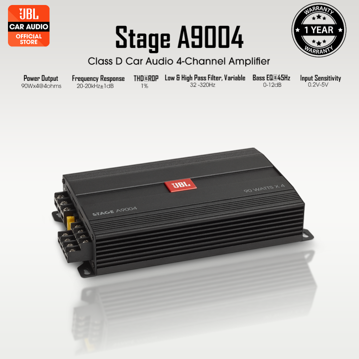 JBL Stage A9004 4Channel Amplifier Lazada