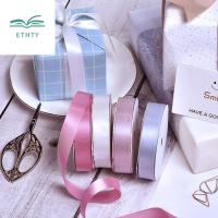 ETHTY 100หลา สีทึบทึบ แพ็คดอกไม้ ห่อของขวัญ แต่งงานในงานแต่งงาน อุปกรณ์เสริมช่อดอกไม้ ริบบิ้นผ้าซาติน การตกแต่งของขวัญ ริบบิ้นโพลีเอสเตอร์