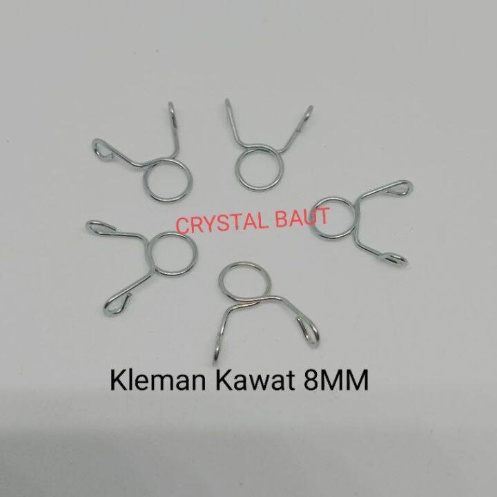Kleman Kawat Kleman Selang Bensin 8mm Radiator Hawa Kompresor | Lazada ...