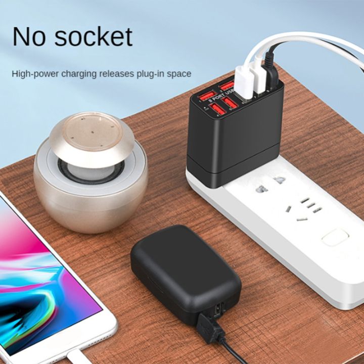 1-pcs-8-port-usb-porous-charger-foldable-portable-travel-quick-charger-eu-plug