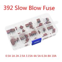 XMM-10values 50pcs Square Plastic Fuse 392 0.5a 1a 2a 2.5a 3.15a 4a 5a 6.3a 8a 10a 250v For Lcd Tv Power Board Fuse Kit