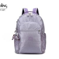 Kipling กระเป๋าเป้สะพายหลังสำหรับทั้งหญิงและชายกระเป๋าเป้สะพายหลังขนาดใหญ่,กระเป๋าถุงคอมพิวเตอร์เดินทางความจุขนาดใหญ่ผ้าใบไนลอนกันน้ำน้ำหนักเบาใหม่