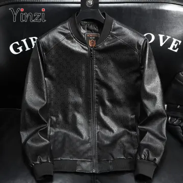 Shop Lamb Skin Black Leather Jacket For Men - Wearostrich.com