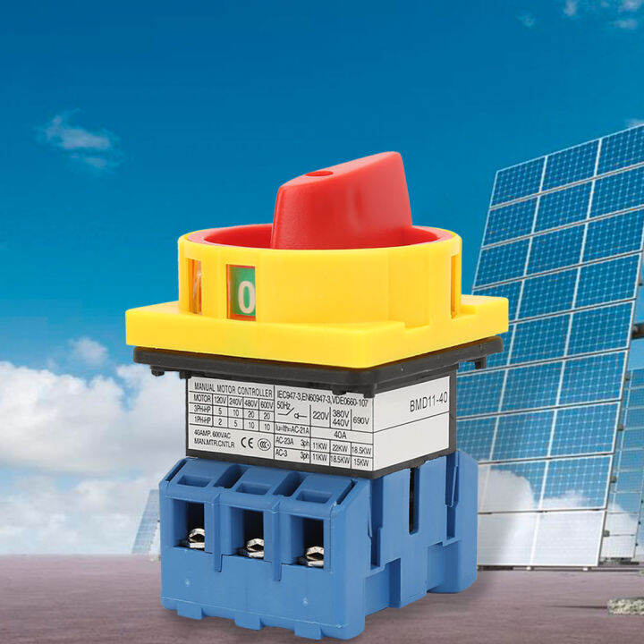 Circuit Breaker Switch 40A/63A Load Circuit Breaker Switch 3Pole 2