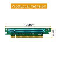 PCI-Express 16X Riser Card with 12V/3.3V Powers LED for 1U /2U Server M.2 (NGFF) Key B+M to Key M Adapter