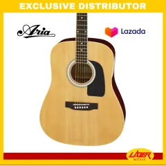 Aria F-65 Fiesta Satin Series Concert/Folk Acoustic Guitar in