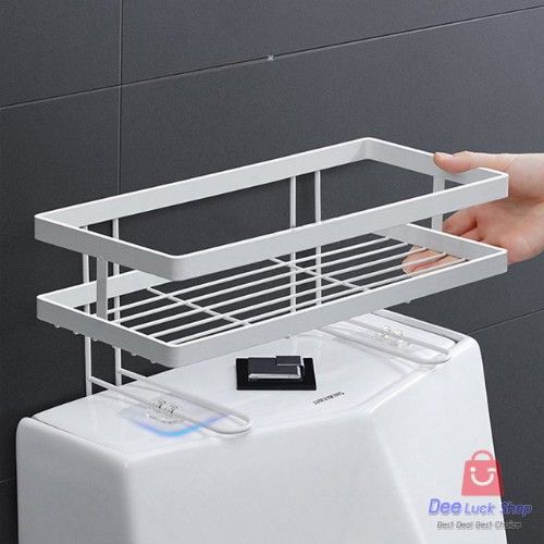 bathroom-shelf-organizer-ชั้นวางในห้องน้ำ-ชั้นวางของอเนกประสงค์-ชั้นวางของในห้องน้ำ-มีตะขอเกี่ยว-ชั้นวางในห้องน้ำ-ชั้นวางของติดผนัง-ที่วางของในห้องน้ำ-ชั้นวางในห้องน้ำอเนกประสงค์-จัดระเบียบห้องน้ำ-bat