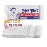 HCM BÔNG GÒN CẮT SẴN BÔNG BẠCH TUYẾT MIẾNG 100GR