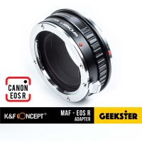 K&amp;F MAF-EOS R Adapter แปลงเลนส์ Minolta AF / Minolta A เพื่อเอามาใส่กล้อง Canon EOS R ( Lens mount adapter Mount MAF For Canon ) ( เมาท์แปลง อแดปเตอร์ ) ( MAF-EOS R / MAF-EOSR ) ( MAF EOS R / MAF EOSR ) ( Geekster )