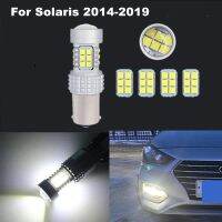 Lampu Jalan กลางวัน Led สีขาวสำหรับ Hyundai Solaris 2014 2015 2016 2017 2018 2023 2X1156 3030 30smd Canbus