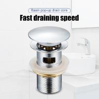 【YF】❈  Pop Up Drain Sink Plug Drainer Siphon Waste Stopper Basin Faucet Accessory Washbasin Pipe Deodorant