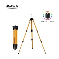 MaKeDa 1.2M/1.5M Laser Level Tripod 5/8" Thread Adjustable Height Thicken Aluminum Stand with 1/4" Adapter Trípode Nivel Láser Cleaning Tools