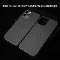 【LZ】 ACC-Carbon case  for iPhone 12 Pro Max  600D scarce fine grain  iPhone 12Pro aramid fiber Thin Anti-fall Fine lines Hard Cover