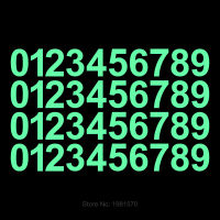 จำนวนสติกเกอร์0ถึง9 DIY อัลบั้ม Handmade Scrapbooking สติกเกอร์ตัวเลขลิ้นชักป้ายแล็ปท็อปรถประตู Wall Switch Numbering สติกเกอร์
