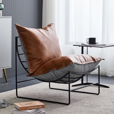 [COD] piece delivery single chair light luxury internet celebrity store minimalist balcony living room lazy