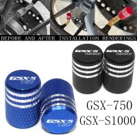 GSX-S750 GSXS 750 1000 GSX-S1000 GSXS750 GSXS1000รถจักรยานยนต์ตลอดทั้งปี CNC วาล์วยางล้อ