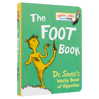 Original English picture book the foot Book Strange foot childrens Enlightenment paperboard Book Dr. Seuss Susi series Liao Caixing book list original English version