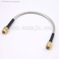 ❈ JX 1PCS SMA male to SMA male RG402 Coaxial Cable Connector Semi-rigid RG-402 Coax Pigtail 15-50CM