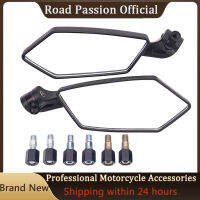 Road Passion อุปกรณ์เสริมรถจักรยานยนต์กระจกมองหลัง Universal 8Mm 10Mm Hand Side Back Set ซ้ายขวา