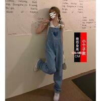 Love denim overalls womens small new design niche 150 straight loose wide-leg pants