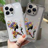 เคสโทรศัพท์มือถือ TPU นิ่ม แบบใส ป้องกันกล้อง หลากสี สําหรับ IPhone 11 14 13 12 Pro Max XS X XR 7 + 8 6 6S Plus