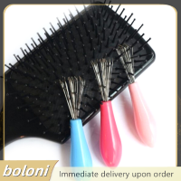 ? boloni หวีผมแปรงทำความสะอาดทำความสะอาด Remover ฝังพลาสติกหวีทำความสะอาดเครื่องมือ