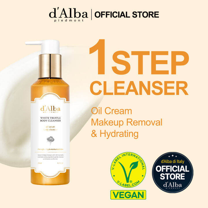 [Official] d'Alba Italian White Truffle Return Oil Cream Cleanser 150ml