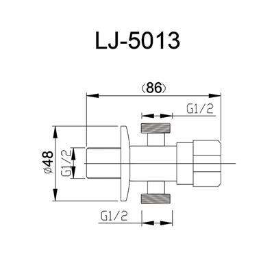 โปรโมชั่น-สต๊อปวาล์ว-2-ทาง-kassa-รุ่น-ks-5013-สีสเตนเลส-ส่งด่วนทุกวัน