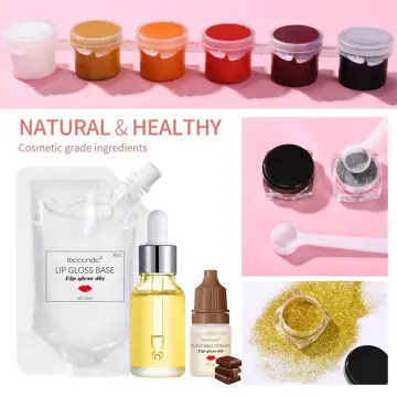 DIY Clear Lip Gloss Base Oil Non-Stick Moisturizing Lipstick Material Gel  For Lip Gloss Base Handmade Liquid Lipstick Makeup