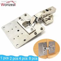 ▼ 1/2/4/8Pcs Hinge Repair Plate Foldable Table Stainless Steel Cabinet Cupboard Kitchen Drawer Hidden Mounting Furniture Fittings