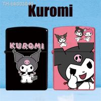 ↂ✴ 41Style Kuromi Sanrioed Metal Kerosene Lighter Anime Cartoon Windproof Fun Smoking Lighter Ciggarette Accessories Fast Delivery