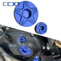 รถจักรยานยนต์ CNC อลูมิเนียม B Illet เครื่องยนต์ Timing เสียบน้ำมันเสียบชุดสำหรับ Yamaha YZ250F YZ450F 2014-2016 YZ250FX 2015-2016 WR250F 2015