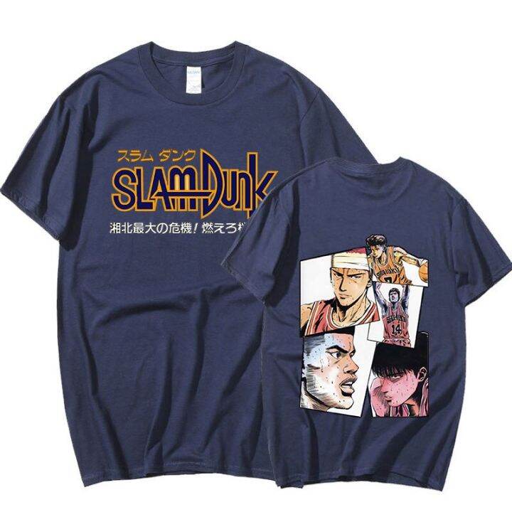 ข้อเสนอพิเศษ-tshirt-เสื้อเบลาส์-2022-ใหม่ญี่ปุ่นแฟชั่นอะนิเมะ-slam-dunk-เสื้อยืดผู้ชายผู้หญิงฤดูร้อนด้านบนฮิปฮอปแขนสั้นชายท็อปส์ซูสตรs-5xl
