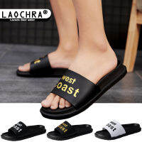 Laochra รองเท้าแตะชายห้องน้ำลื่นสไลด์สบาย Clogs สไลด์รองเท้าคู่รักรองเท้า Unisex สไตล์เกาหลีรองเท้าแตะรองเท้า