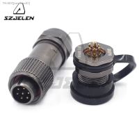 ✚ WEIPU ST12 series 7 pin Wire Connector Aviation Front-nut Waterproof Connector Plug Socket Male and Female IP67