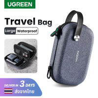 UGREEN กระเป๋าเก็บพาวเวอร์แบงค์ แบตสำรอง สายชาร์จ USB SDการ์ด มือถือ หูฟัง เคสแบตสำรอง ซองมือถือ กระเป๋าจัดระเบียบเดินทาง Model: 50903