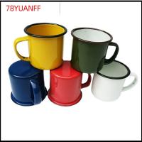 78YUANFF เหล็กไร้สนิม ถ้วยแก้วมัค 150มล. สีสำหรับตกแต่ง แก้วกาแฟแก้ว สีสันสดใส โลหะสำหรับตกแต่ง แก้วน้ำถ้วยแก้ว กิจกรรมกลางแจ้งกลางแจ้ง