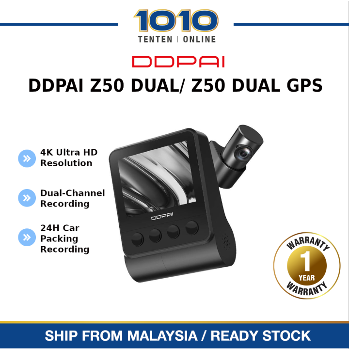 [MY Version] DDPAI Z50 Dual/ Z50 GPS Dual Dash Cam (4K Ultra HD ...
