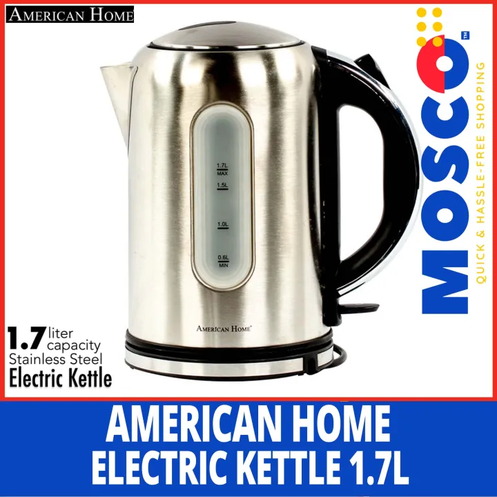 American Home AK1721SX Stainless Steel Electric Kettle 1.7L Lazada PH
