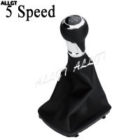 56 Speed Gear Shift Knob Boot สำหรับออดี้ A4(2001-2008)B6(2001-2005)A6 C5 (2001)