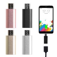 USB 3.1 USB-C Type C ตัวเมียเป็นอะแดปเตอร์ข้อมูลชาย Micro USB