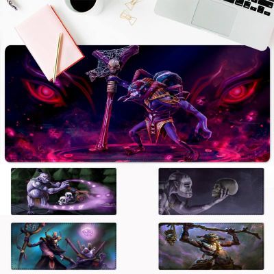 30x80cm dota2 witch doctor Gaming Mouse Pad Gaming MousePad Large Big Mouse Mat Desktop Mat Computer Mouse pad For Overwatch