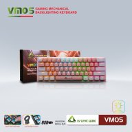 Bàn phím Cơ Gaming Mini VSP Esport VM05 - 9 chế độ Led, 61 Keys thumbnail