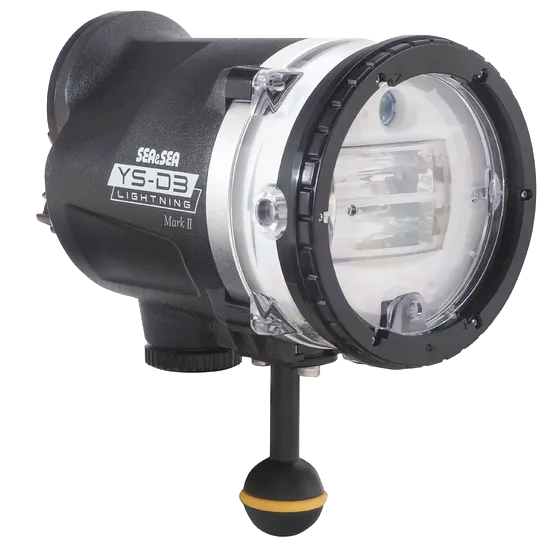 ไฟแฟลชใต้น้ำ Sea&Sea Strobe YSD3 Mark II Guide Number 33 ประกันศูนย์